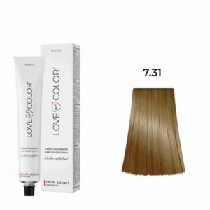 Love Me Color Βαφή μαλλιών 7.31 (100ml) - Image 1