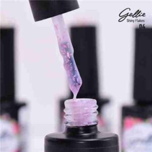 Ημιμόνιμο Βερνίκι Gellie Shiny Flakes 4 - Image 2