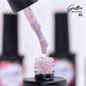Ημιμόνιμο Βερνίκι  Gellie Shiny Flakes 5 - Image 2